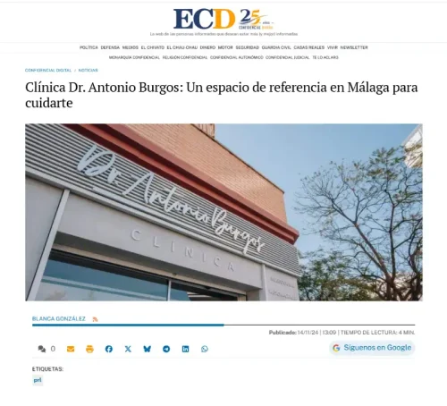 clinica doctor antonio burgos en el confidencial digital